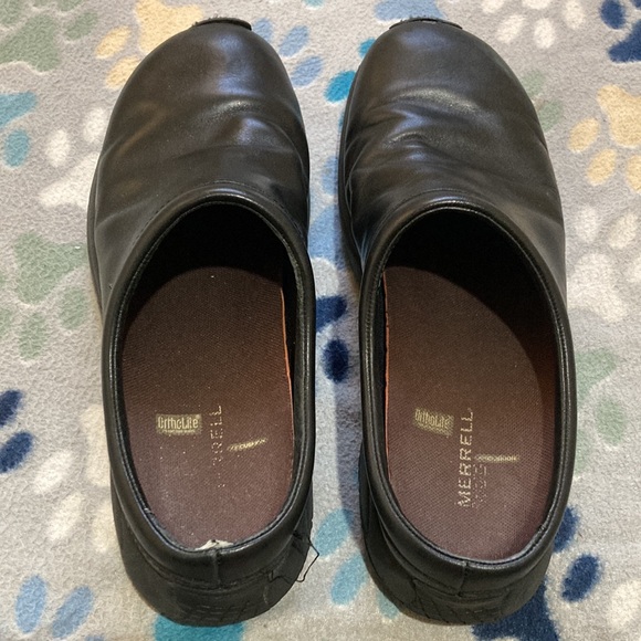 Merrell air cushion leather black shoes - Picture 7 of 7